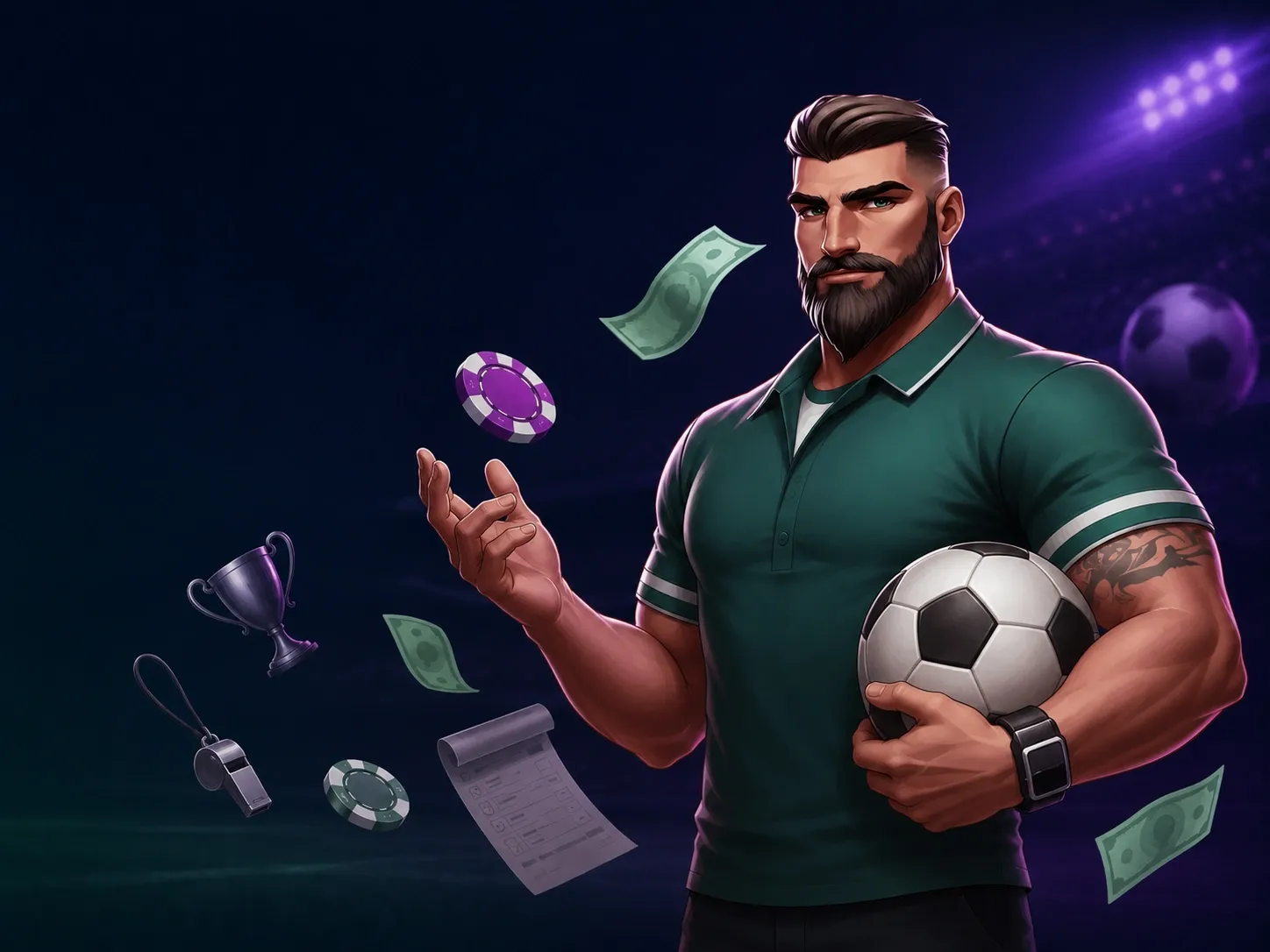 Betting on victory in the spotlight